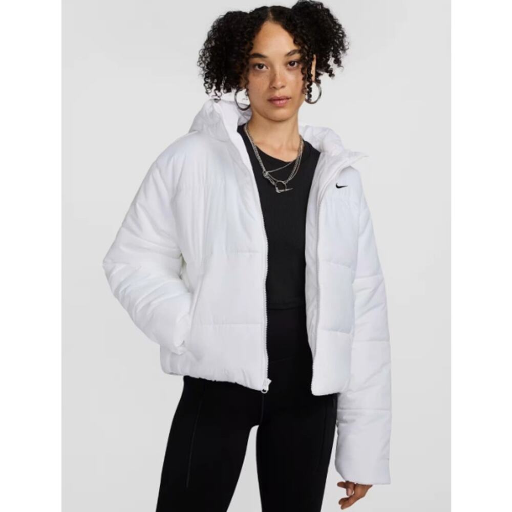 Nike Classic Puffer Therma-FIT Loose Hooded Jacket-Womens 1X plus size.
